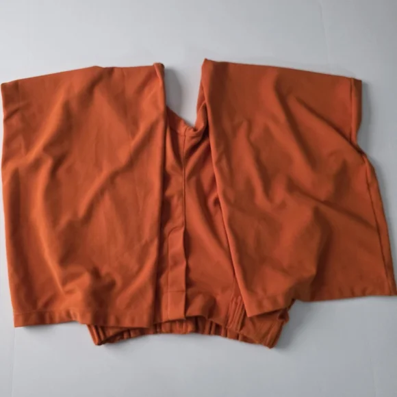 Halara Flex High Waisted Pocket Wide Leg Waffle Work Pants Size Medium Regular - Picture 8 of 15